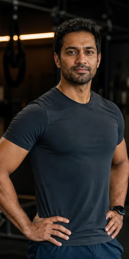 Arjun Mehta, fictional demo coach